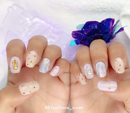 ジェルネイル(ライト対応)/セリア/ジェルネイルを使ったクチコミ(1枚目)