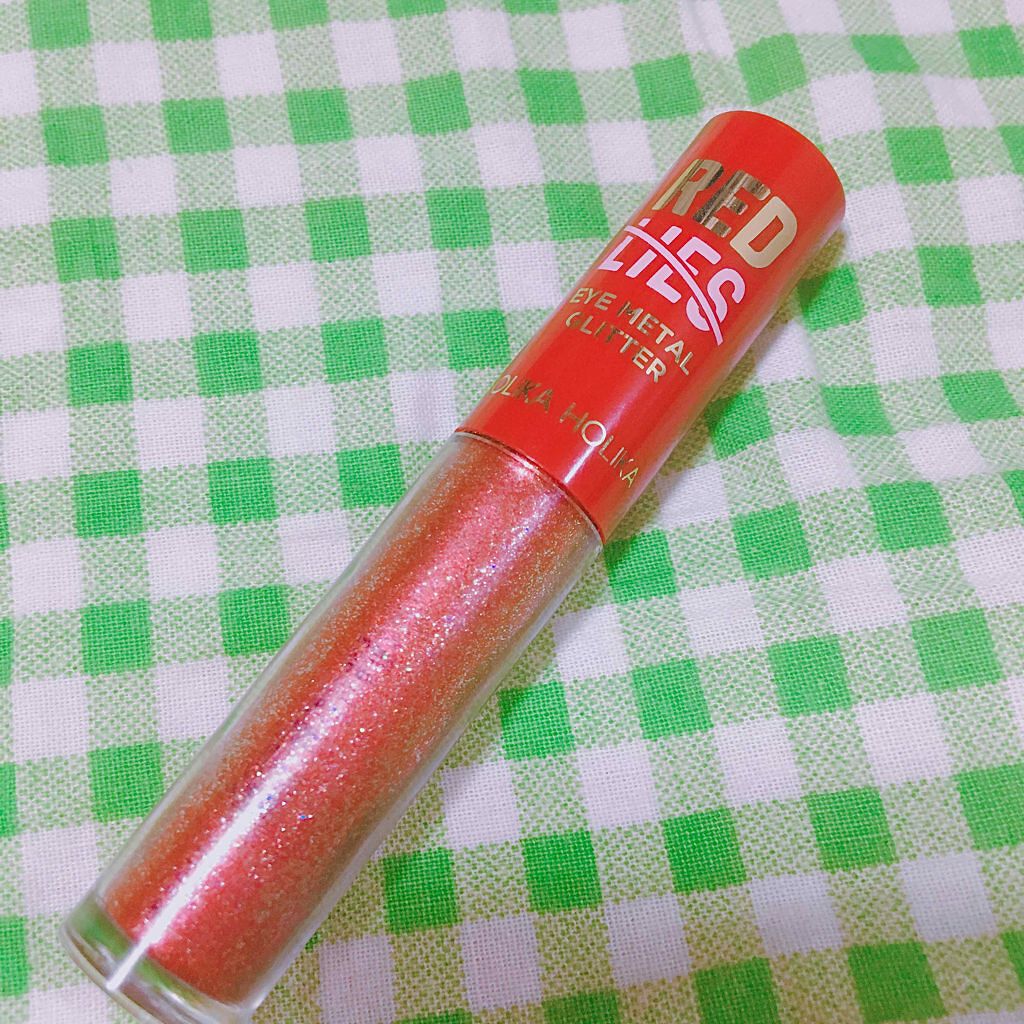 アイメタルグリッター/HOLIKA HOLIKA/グリッターを使ったクチコミ(1枚目)
