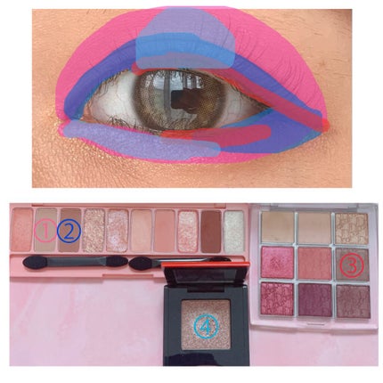 ディオール バックステージ アイ パレット/Dior/アイシャドウパレットを使ったクチコミ(4枚目)