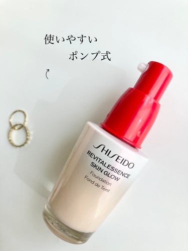 エッセンス スキングロウ ファンデーション/SHISEIDO/リキッドファンデーションを使ったクチコミ（3枚目）