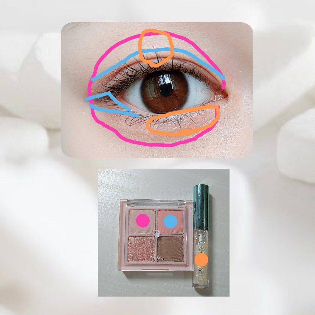 パールブリーアイグリッター/BLACK ROUGE/グリッターを使ったクチコミ（2枚目）