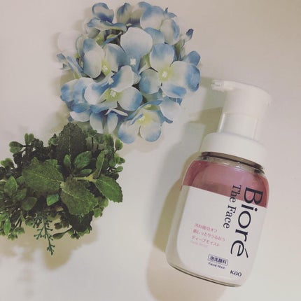 ビオレ ザフェイス 泡洗顔料 ディープモイスト/ビオレ/泡洗顔を使ったクチコミ(2枚目)