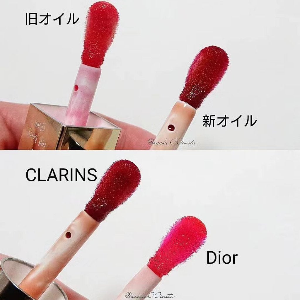 リップコンフォートオイル/CLARINS/リップグロスを使ったクチコミ(7枚目)