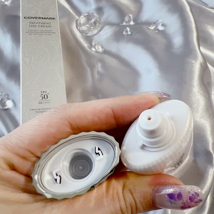 トリートメント デイ クリーム/COVERMARK/日焼け止めクリームを使ったクチコミ(2枚目)