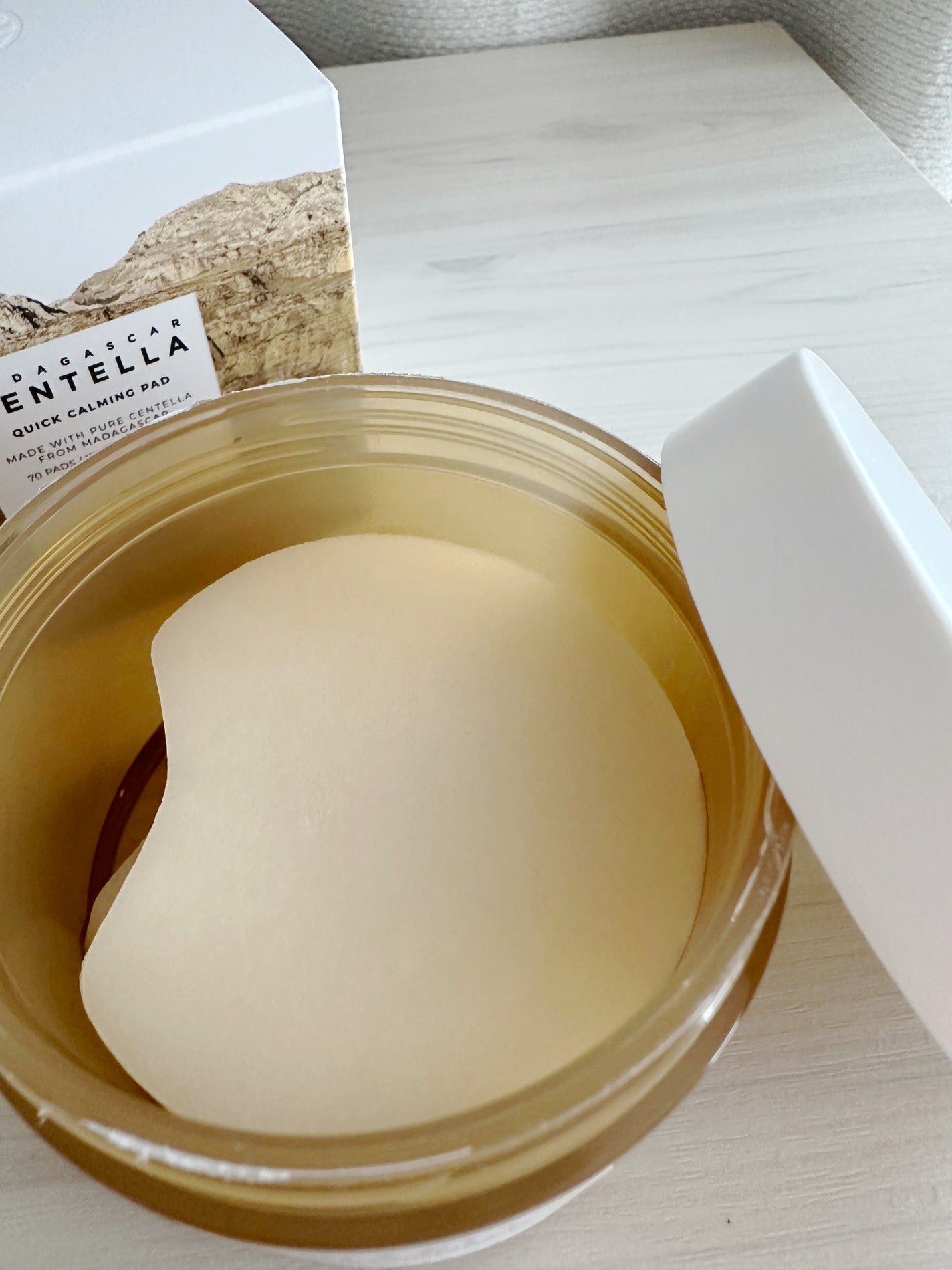 センテラ クイックカーミングパッド/SKIN1004/トナーパッドを使ったクチコミ(2枚目)