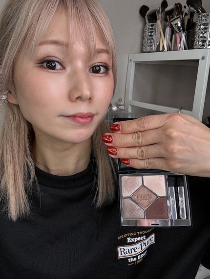 ディオールショウ サンク クルール 669 ソフト カシミア/Dior/アイシャドウを使ったクチコミ(2枚目)