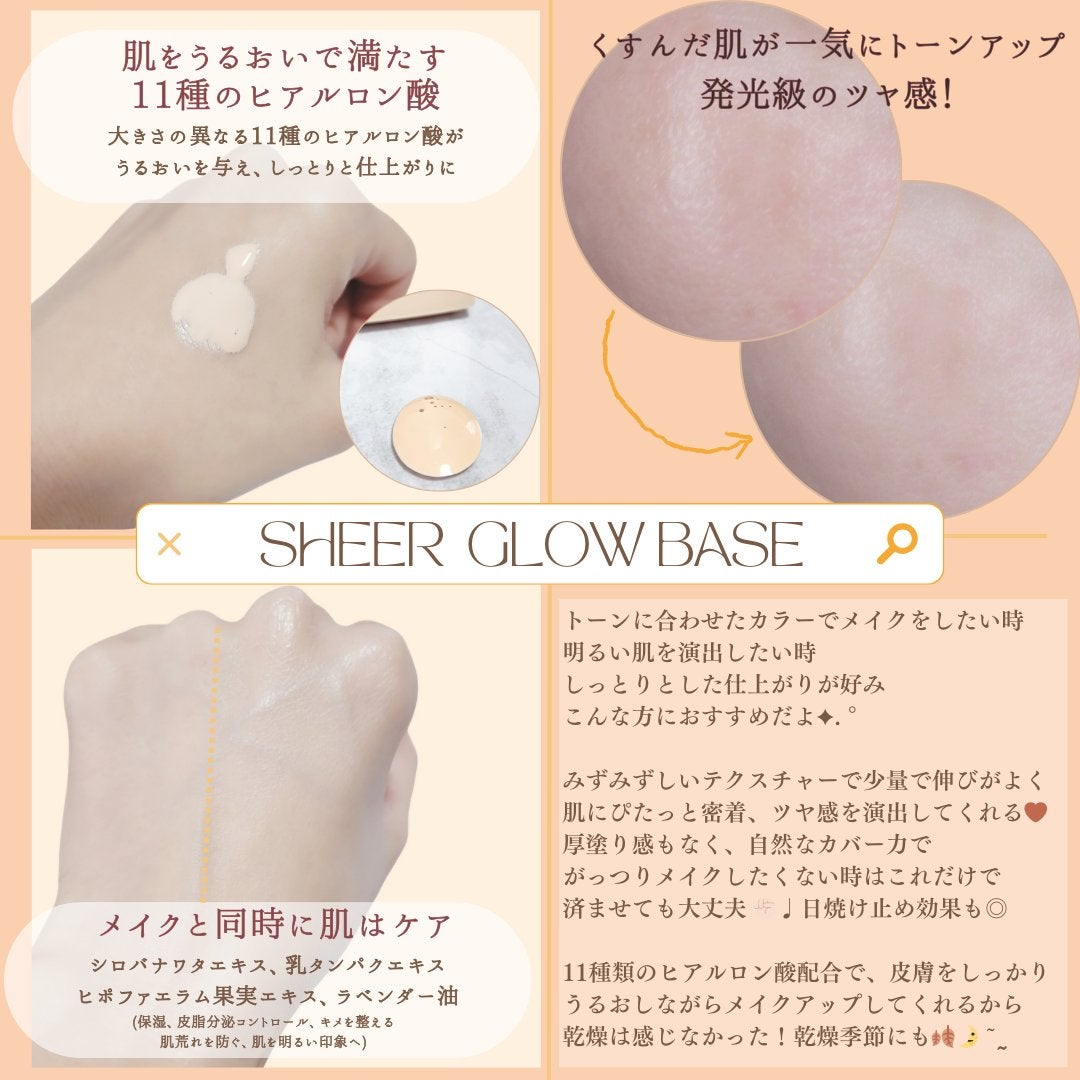 シアーグローベース/NUDIQUE/化粧下地を使ったクチコミ(2枚目)