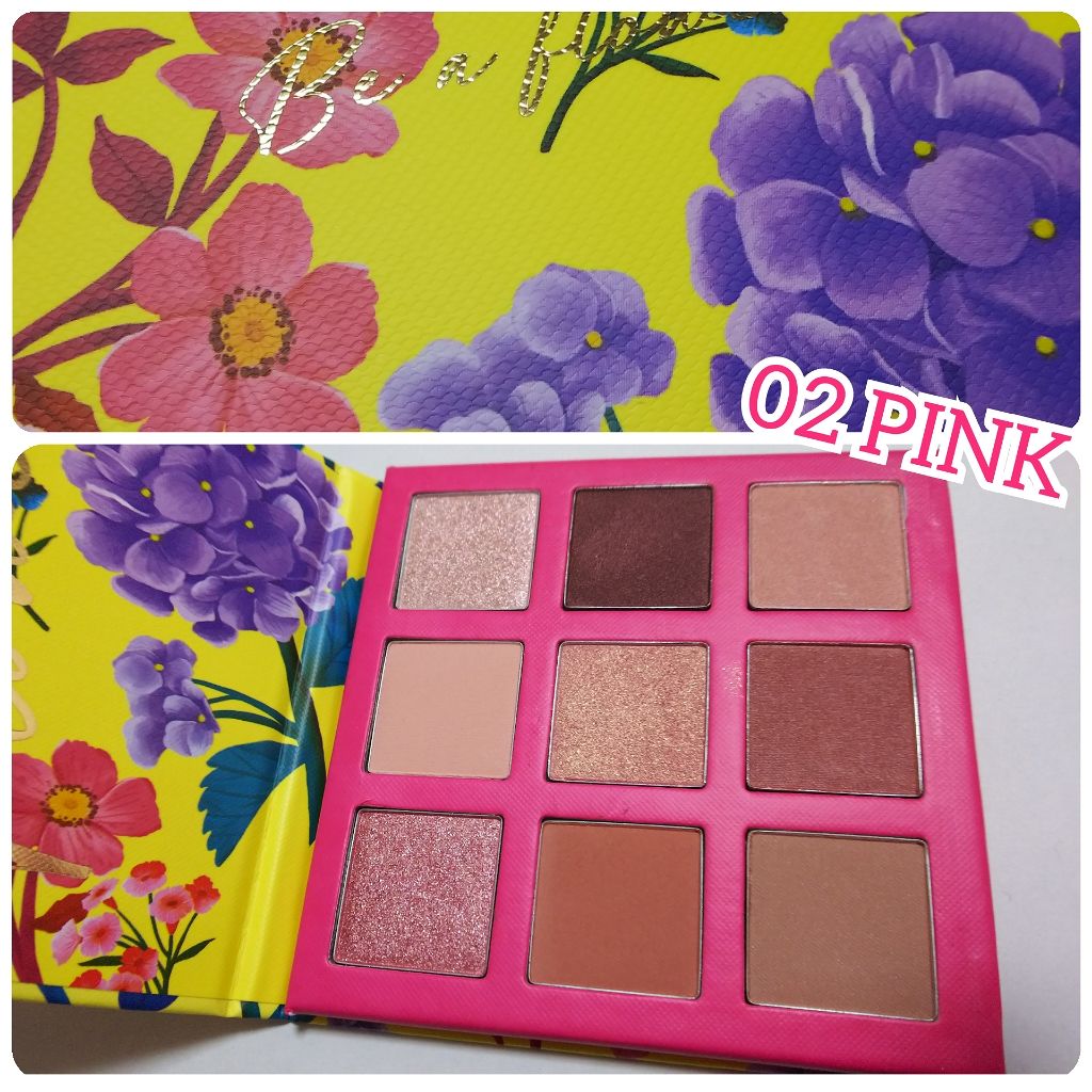 Be a Flower Limited Edition Eye Shadow Palette/It's skin/アイシャドウパレットを使ったクチコミ（3枚目）