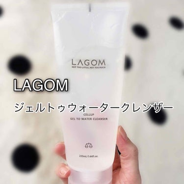 ラゴム ジェルトゥウォーター クレンザー(朝用洗顔)/LAGOM /洗顔フォームを使ったクチコミ（1枚目）