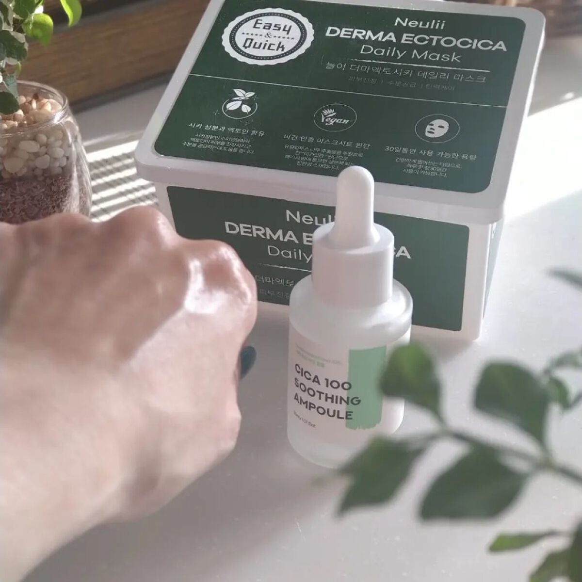 シカ100スージングアンプル/Neulii/美容液を使ったクチコミ(4枚目)