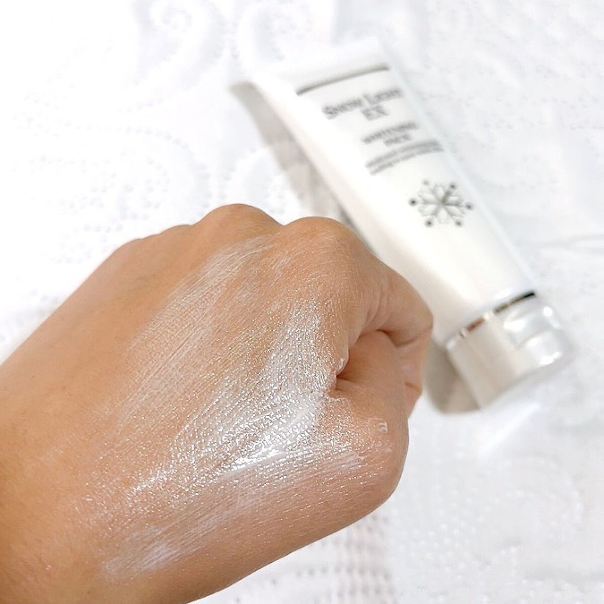 スノーライトEX<チューブ>/VITOWA/洗い流すパック・マスクを使ったクチコミ（3枚目）