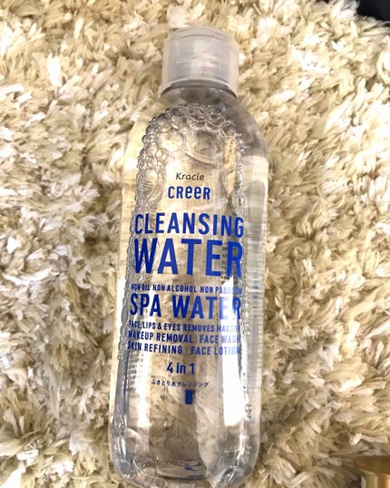 水クレンジング(旧)/CReeR/化粧水を使ったクチコミ(1枚目)