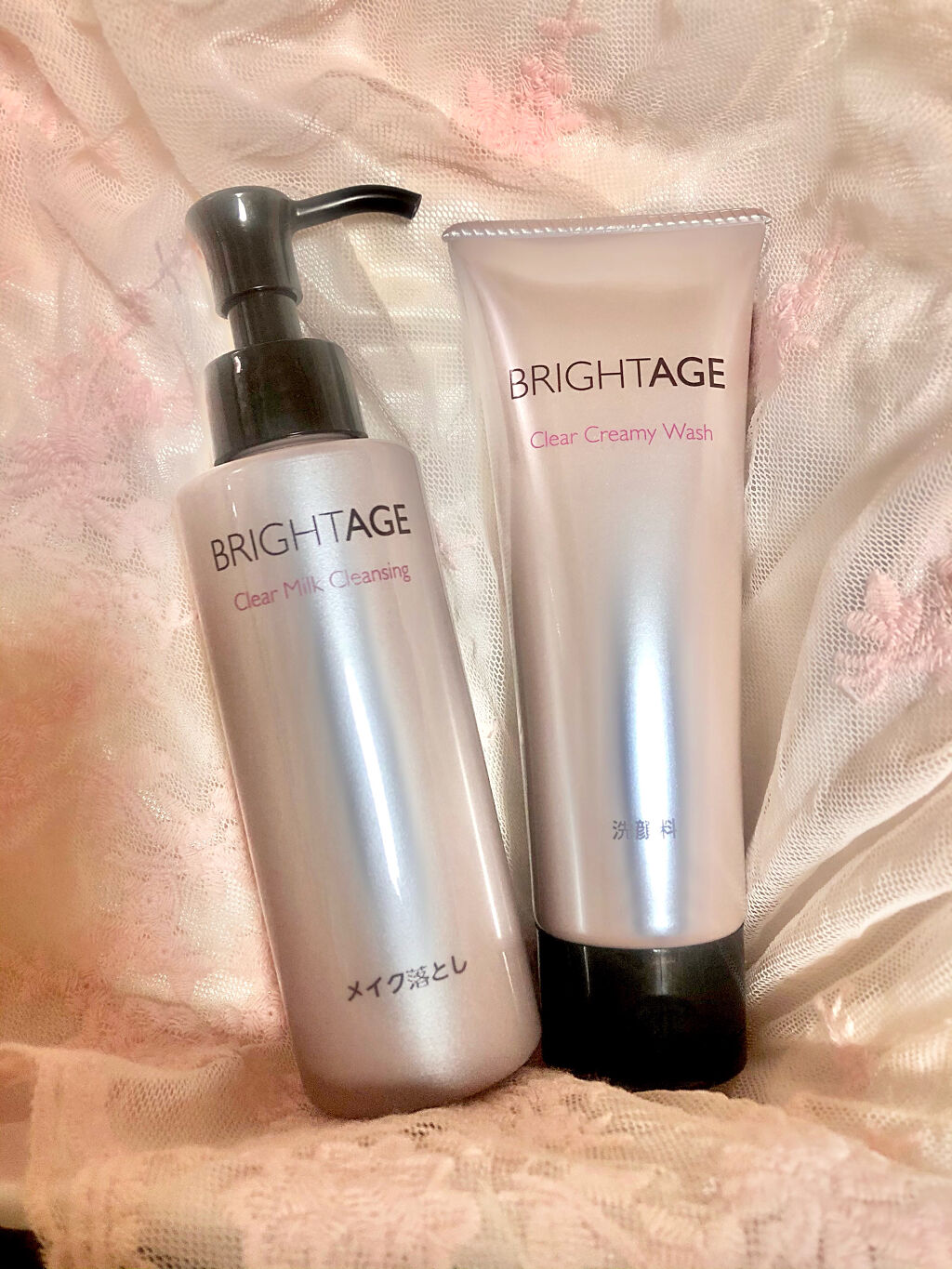 クリア ミルククレンジング/BRIGHTAGE/ミルククレンジングを使ったクチコミ（1枚目）