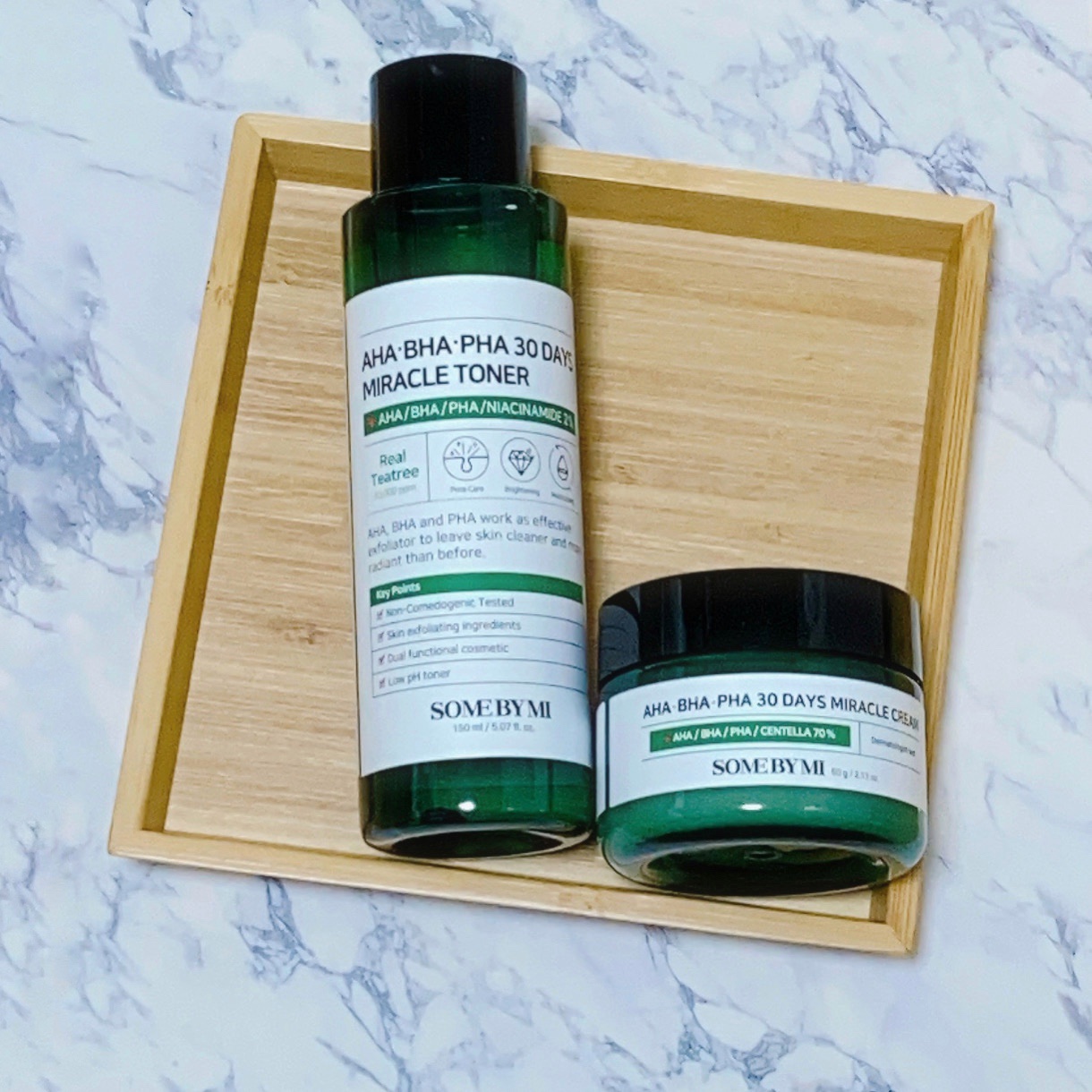 AHA·BHA·PHA 30デイズミラクルクリーム/SOME BY MI/フェイスクリームを使ったクチコミ（1枚目）