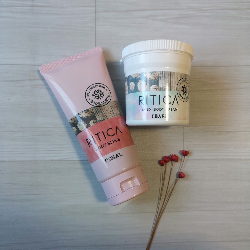 RITICA ハンド&ボディクリーム パール/ロゼット/ボディクリームを使ったクチコミ(1枚目)