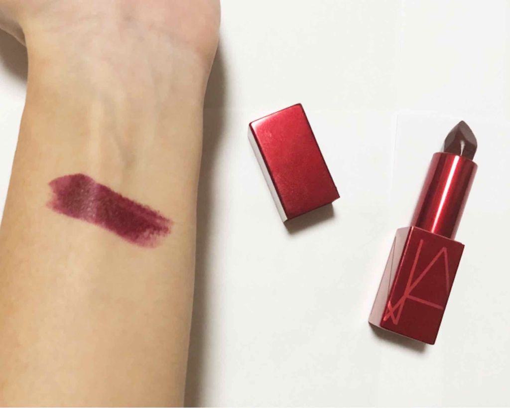スパイクド オーデイシャスリップスティック/NARS/口紅を使ったクチコミ(2枚目)