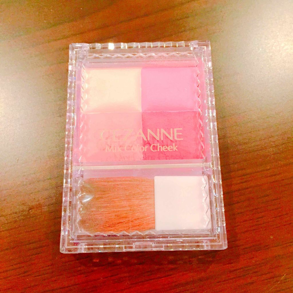 ミックスカラーチーク/CEZANNE/パウダーチークを使ったクチコミ(1枚目)