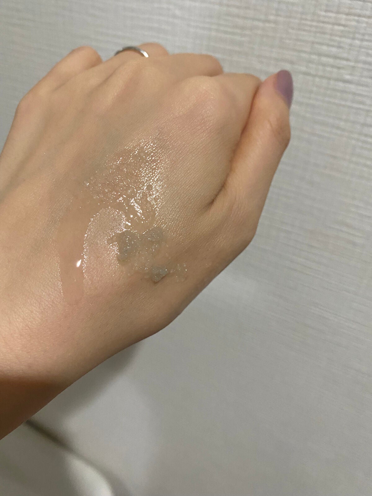 ボディスクラブ バイオレットアンバー/Laline/ボディスクラブを使ったクチコミ(6枚目)