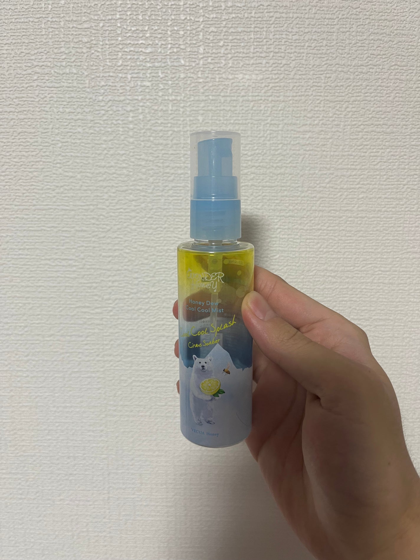 ワンダーハニー 爽快クールクールミスト/VECUA Honey/ボディローションを使ったクチコミ(1枚目)