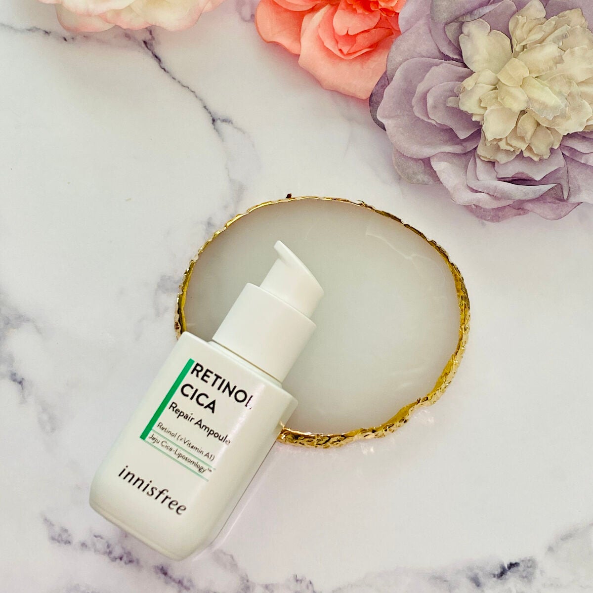 レチノール シカ リペア セラム/innisfree/美容液を使ったクチコミ(5枚目)