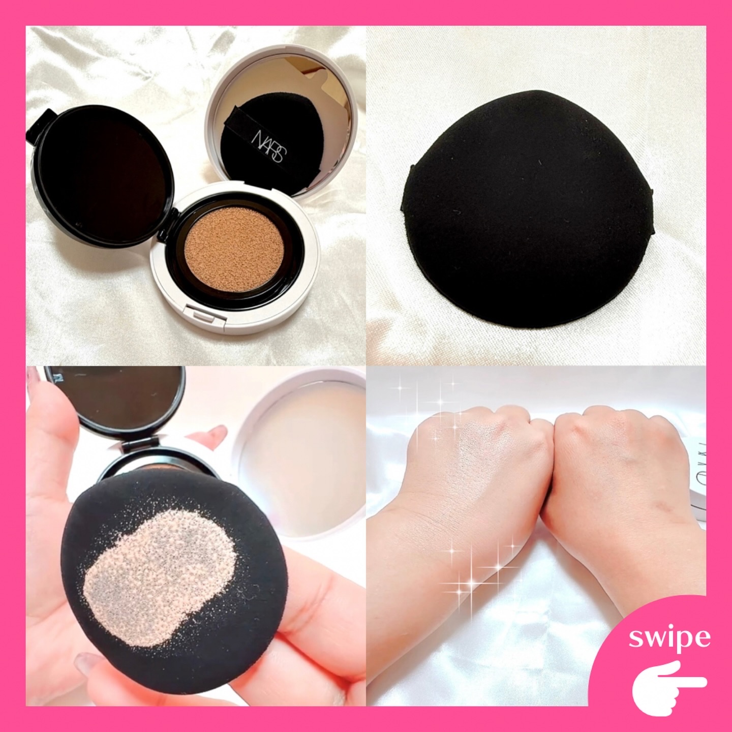 NARS ライトリフレクティング セラムクッション ファンデーション/NARS/クッションファンデーションを使ったクチコミ（3枚目）