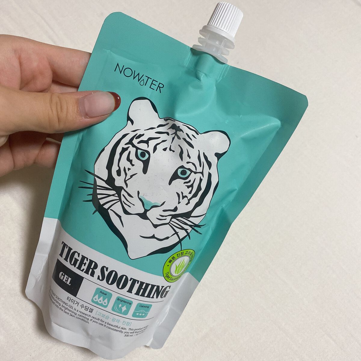 タイガースージングジェル/NOWATER/フェイスクリームを使ったクチコミ（1枚目）