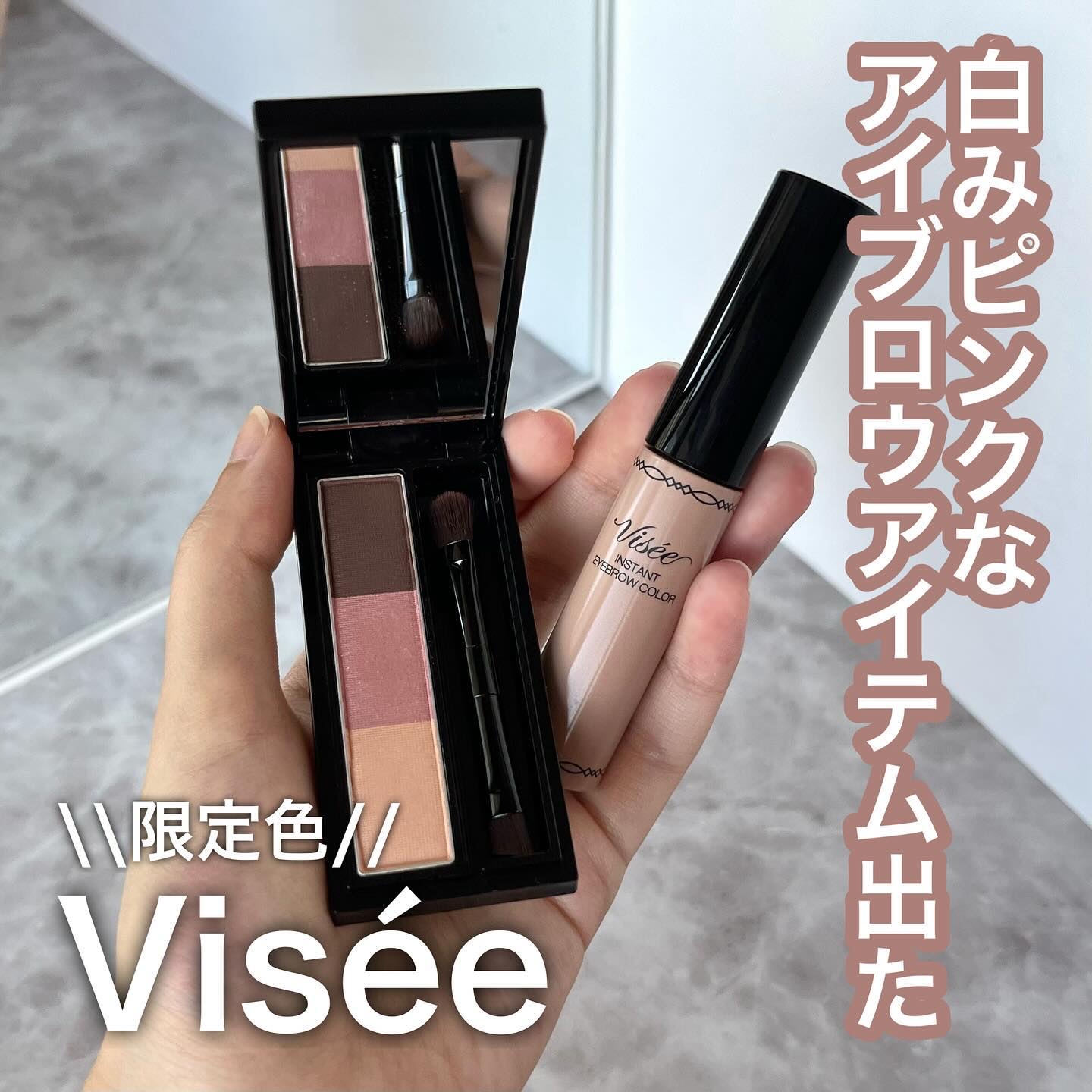 ヴィセ リシェ アイブロウパウダー/Visée/パウダーアイブロウを使ったクチコミ（1枚目）