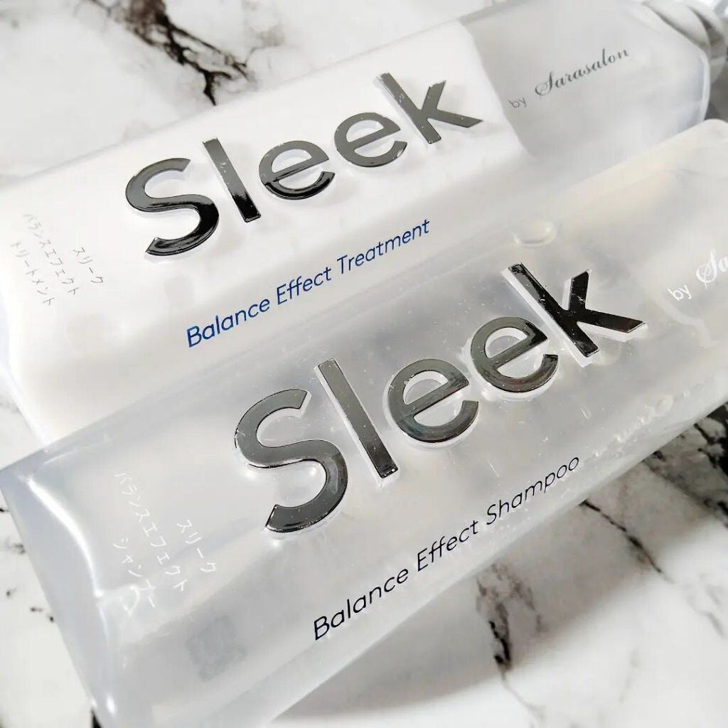 バランスエフェクトシャンプー/トリートメント/スリーク by サラサロン/市販シャンプーを使ったクチコミ(6枚目)