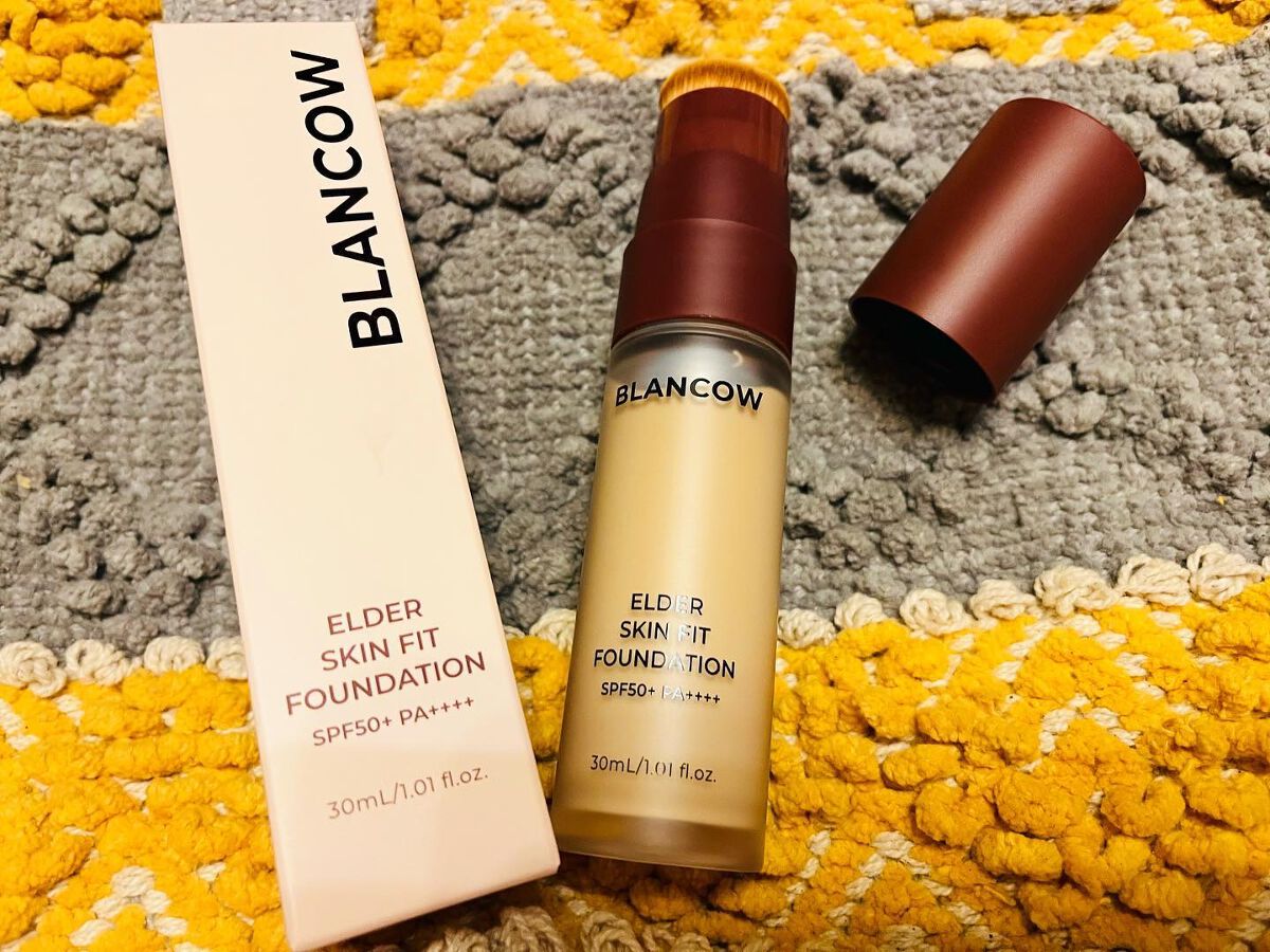 エルダースキンフィットファンデーション/BLANCOW/リキッドファンデーションを使ったクチコミ（1枚目）