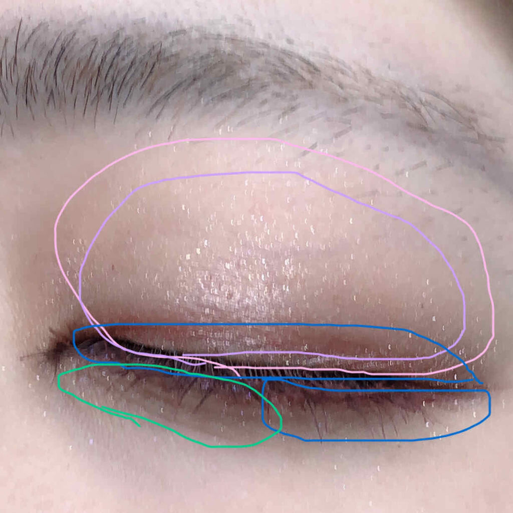 ジュエリーシャドウベール/キャンメイク/アイシャドウパレットを使ったクチコミ（3枚目）