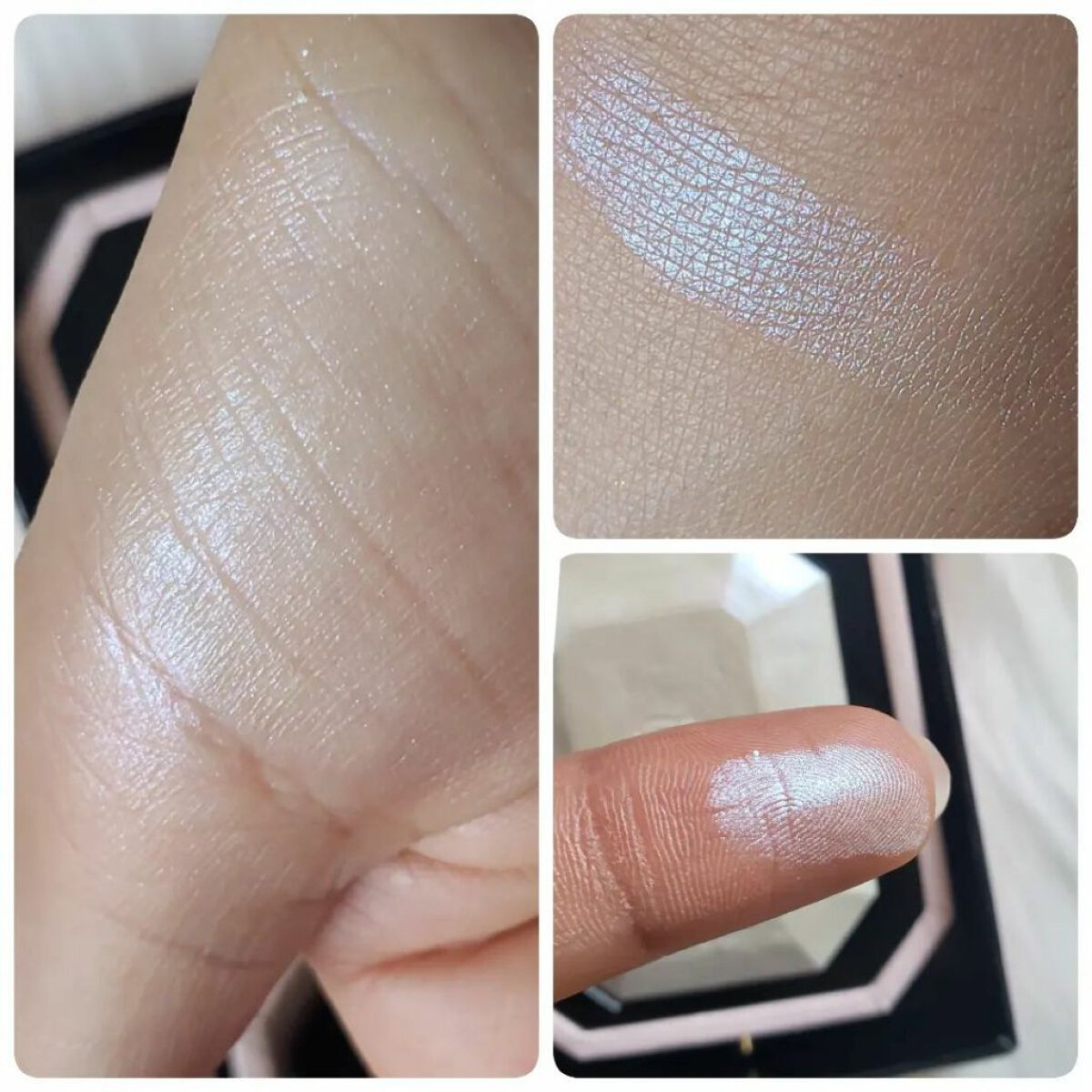 ダイヤモンドライト マルチユース ハイライター/Too Faced/パウダーハイライトを使ったクチコミ（2枚目）