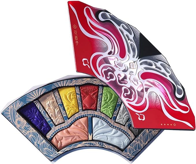 花西子 京劇彫刻マルチパレット 01 メロディー