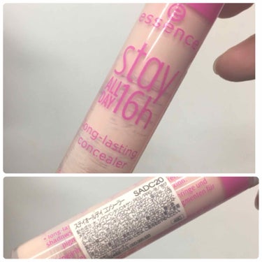 stay all day  16h long-lasting concealer/essence/コンシーラーを使ったクチコミ（2枚目）