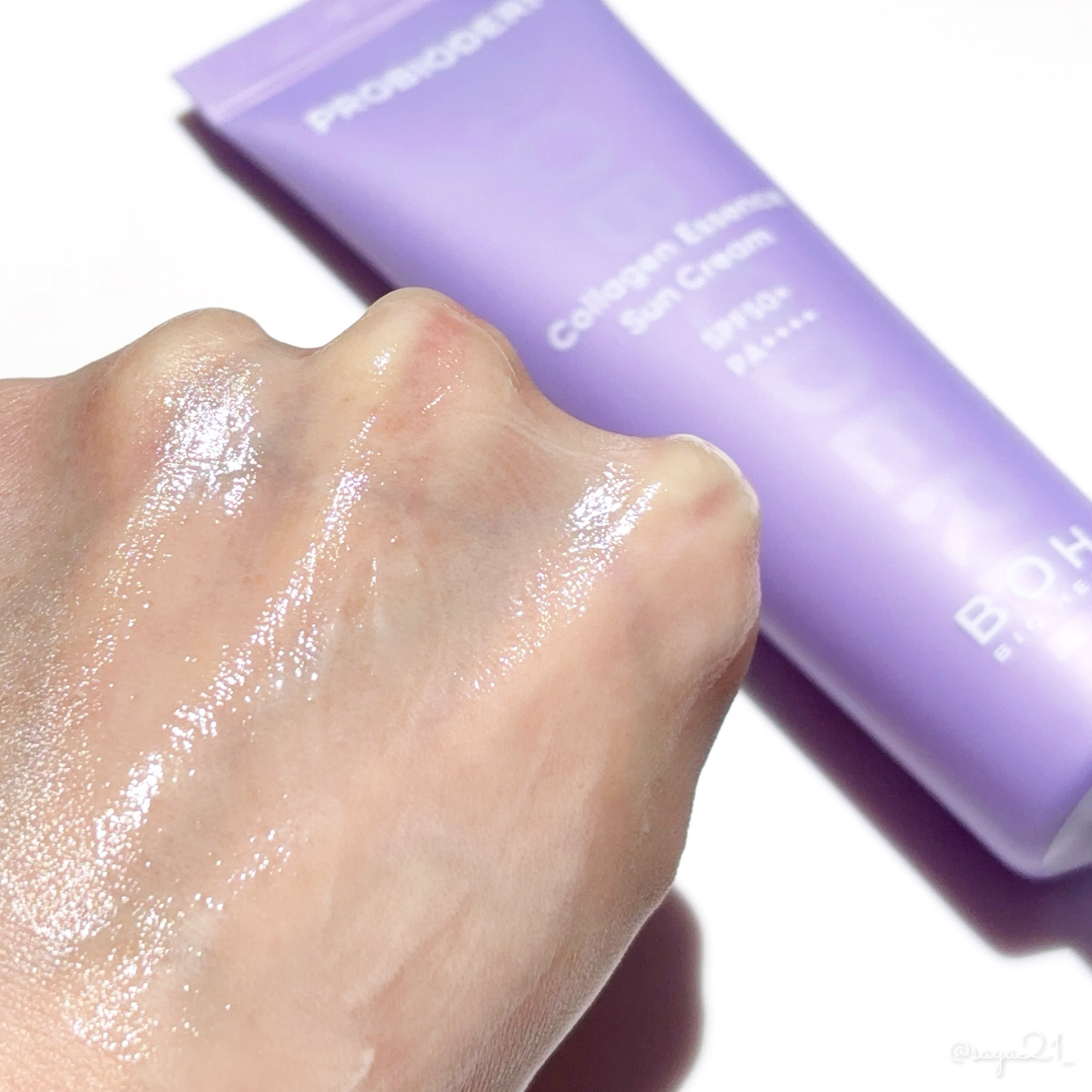 バイオヒールボ プロバイオダーム™ コラーゲン エッセンス サンクリーム/BIOHEAL BOH/日焼け止めローションを使ったクチコミ（3枚目）