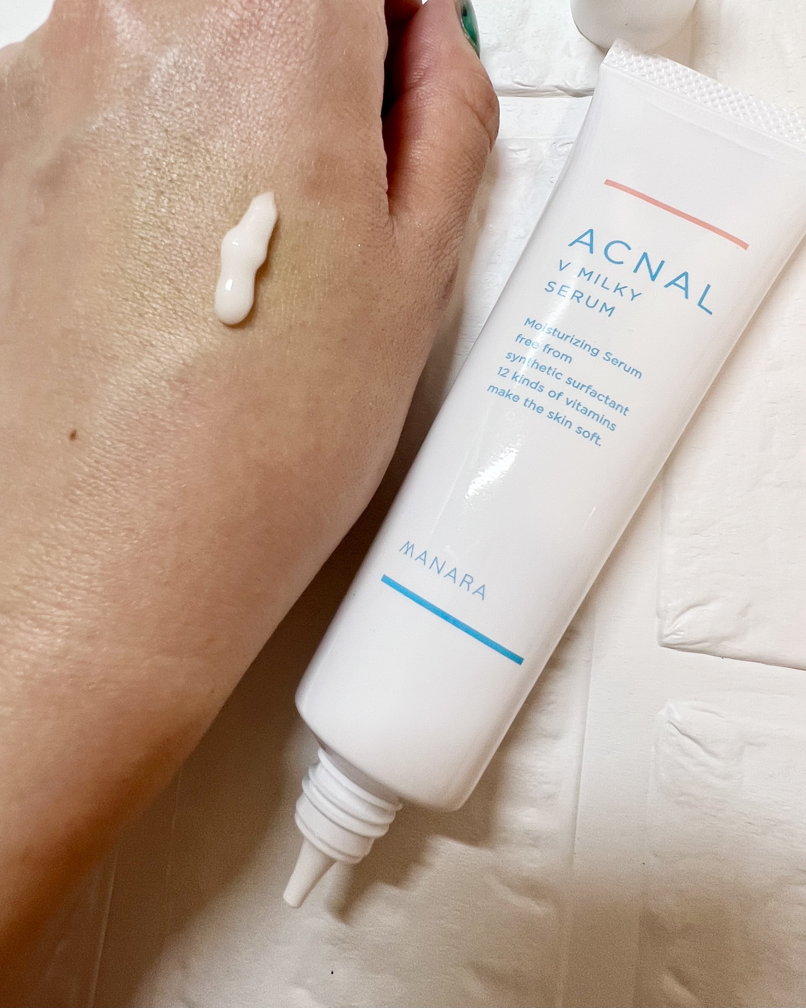 試してみた】ACNAL Vミルキーセラムの効果・肌質別の口コミ・レビュー