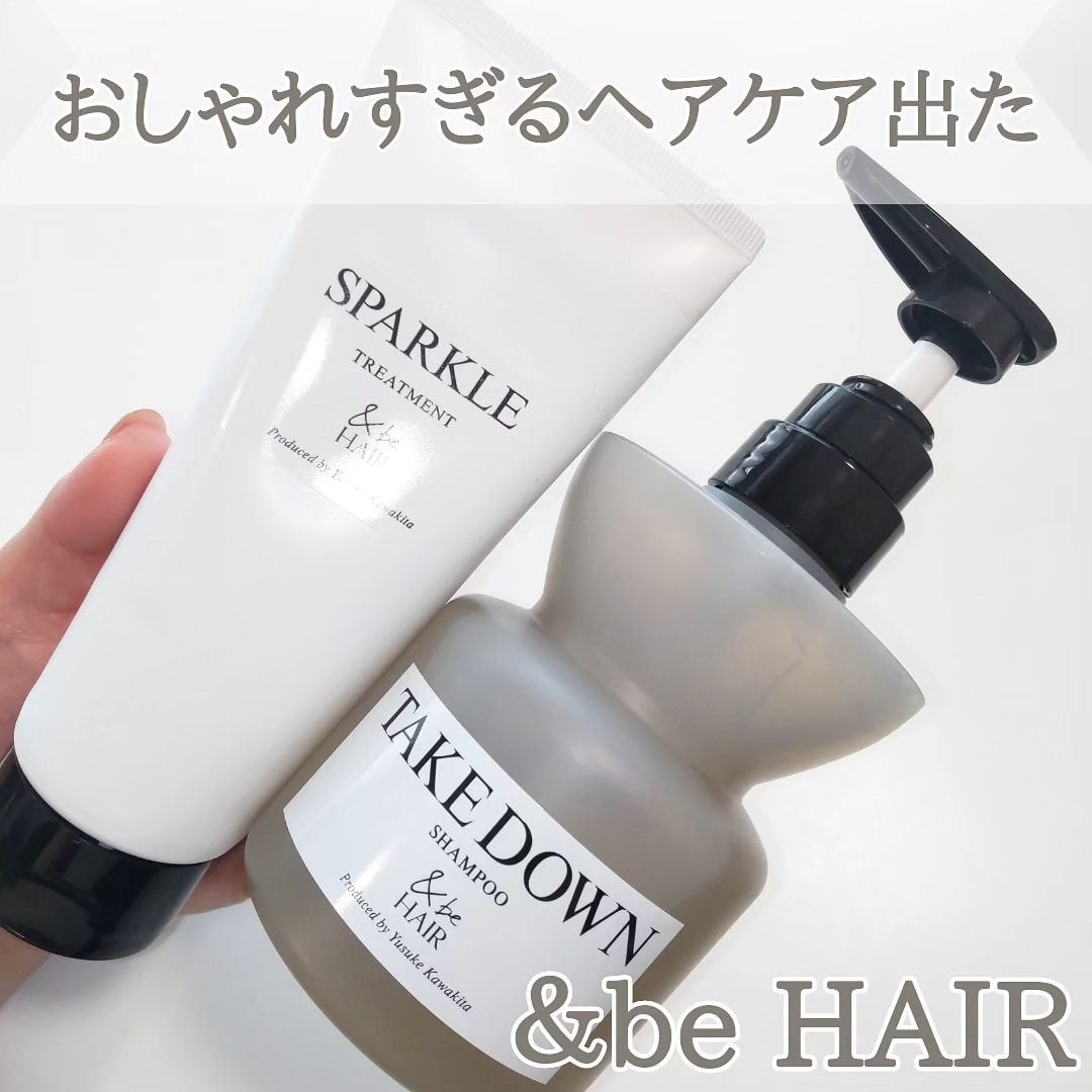 &be テイクダウンシャンプー/&be HAIR/市販シャンプーを使ったクチコミ(1枚目)