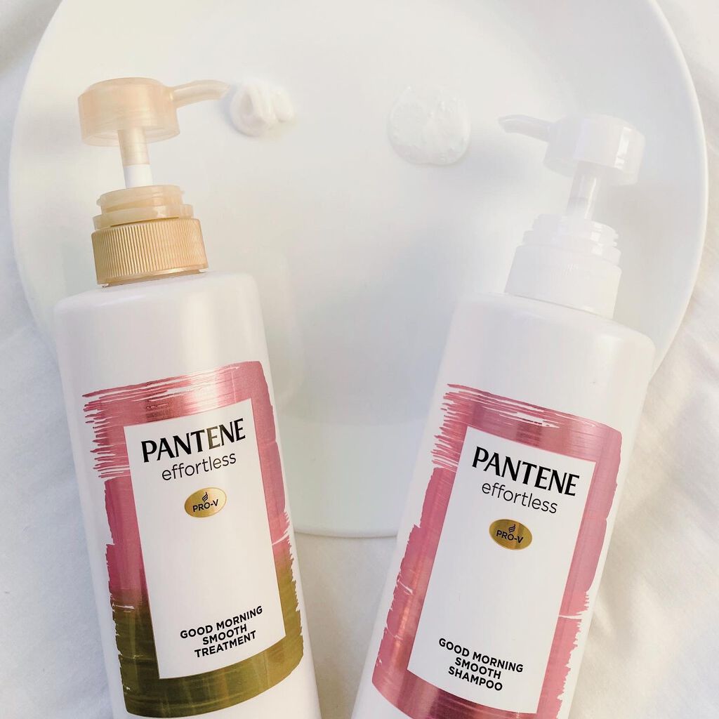 パンテーン エフォートレス グッドモーニング スムース シャンプー／トリートメント/パンテーン/市販シャンプーを使ったクチコミ（2枚目）
