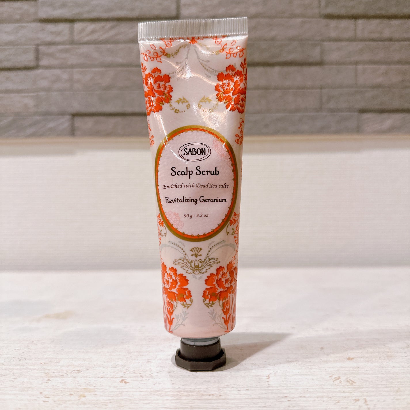 ヘッドスクラブ リプレニッシング(ゼラニウム)/SABON/ヘッドスクラブを使ったクチコミ(2枚目)