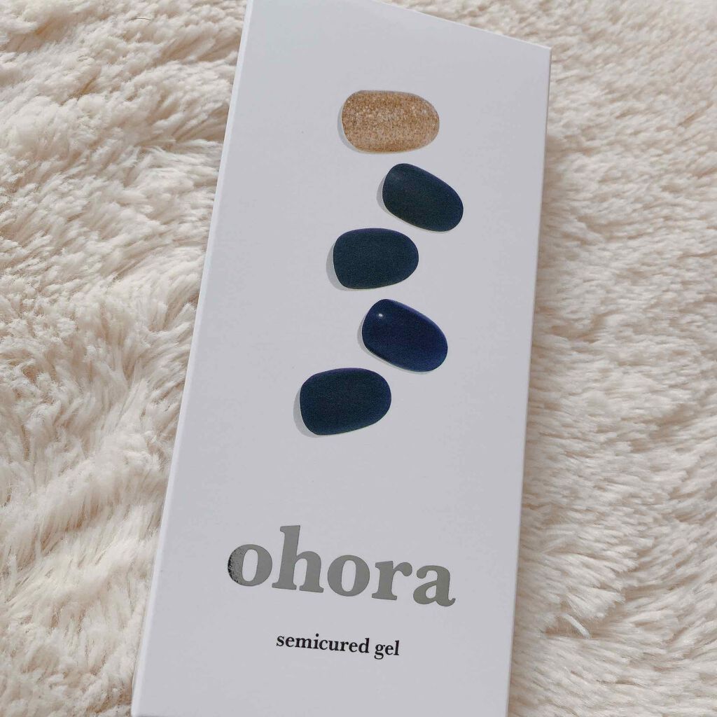 セミキュアジェルネイル（ハンド）/ohora/ネイルシールを使ったクチコミ（2枚目）