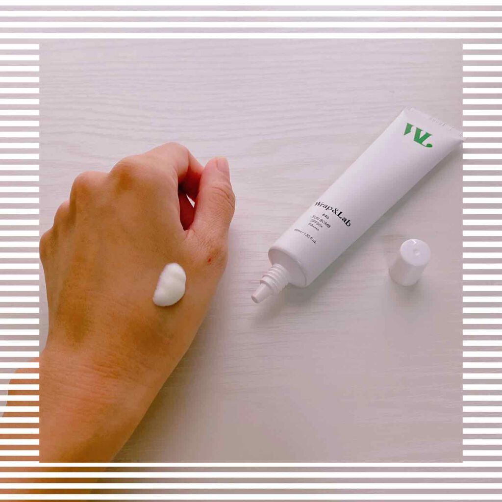 Wrap&Lap 846 SUNBOMB/Wrap&Lap/日焼け止めクリームを使ったクチコミ(2枚目)