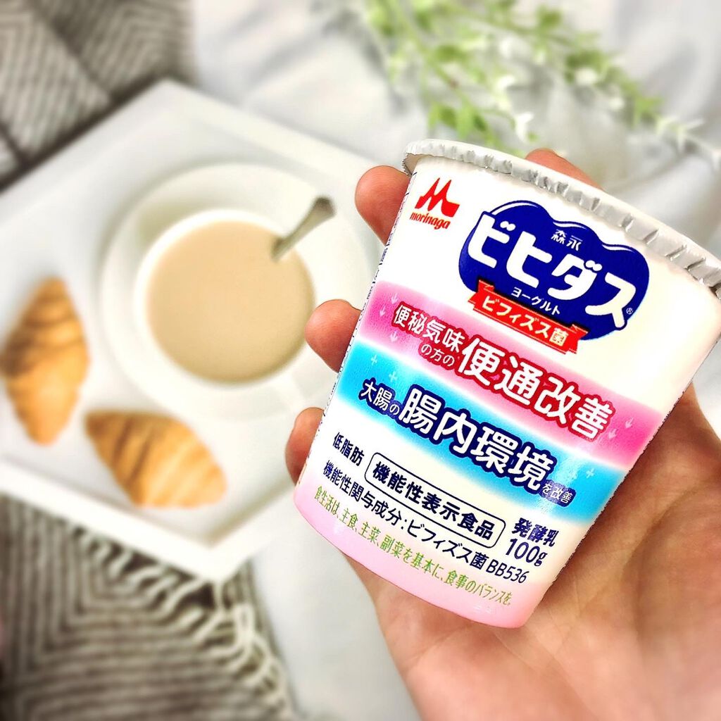 森永ビヒダスヨーグルト 便通改善/森永乳業/ヨーグルトを使ったクチコミ（3枚目）