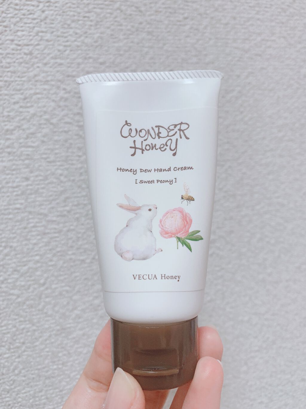ワンダーハニー とろとろハンドクリーム スウィートピオニー/VECUA Honey/ハンドクリームを使ったクチコミ(1枚目)