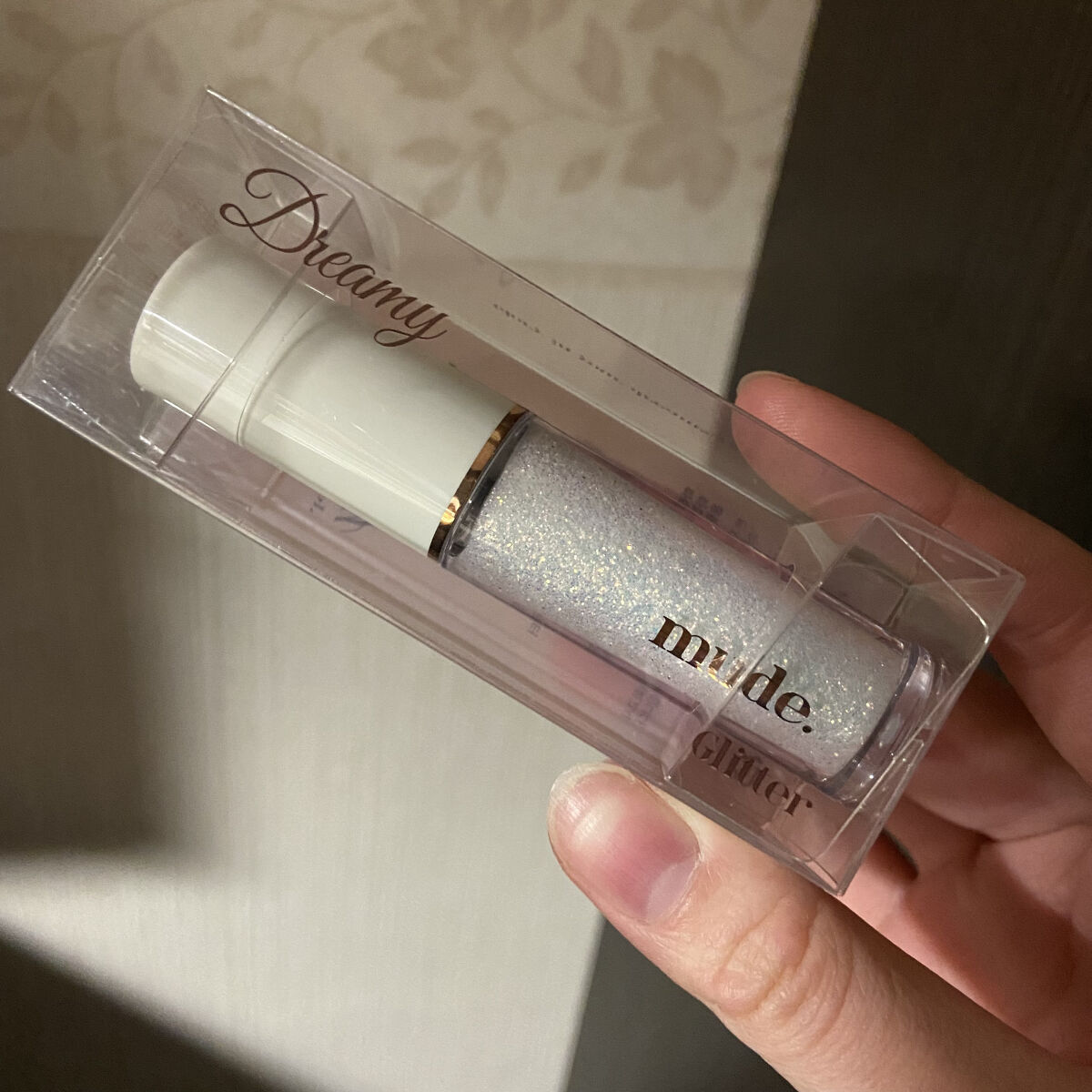 MD ドリーミーグリッター 03 PINK GLORY/mude./グリッターを使ったクチコミ（1枚目）