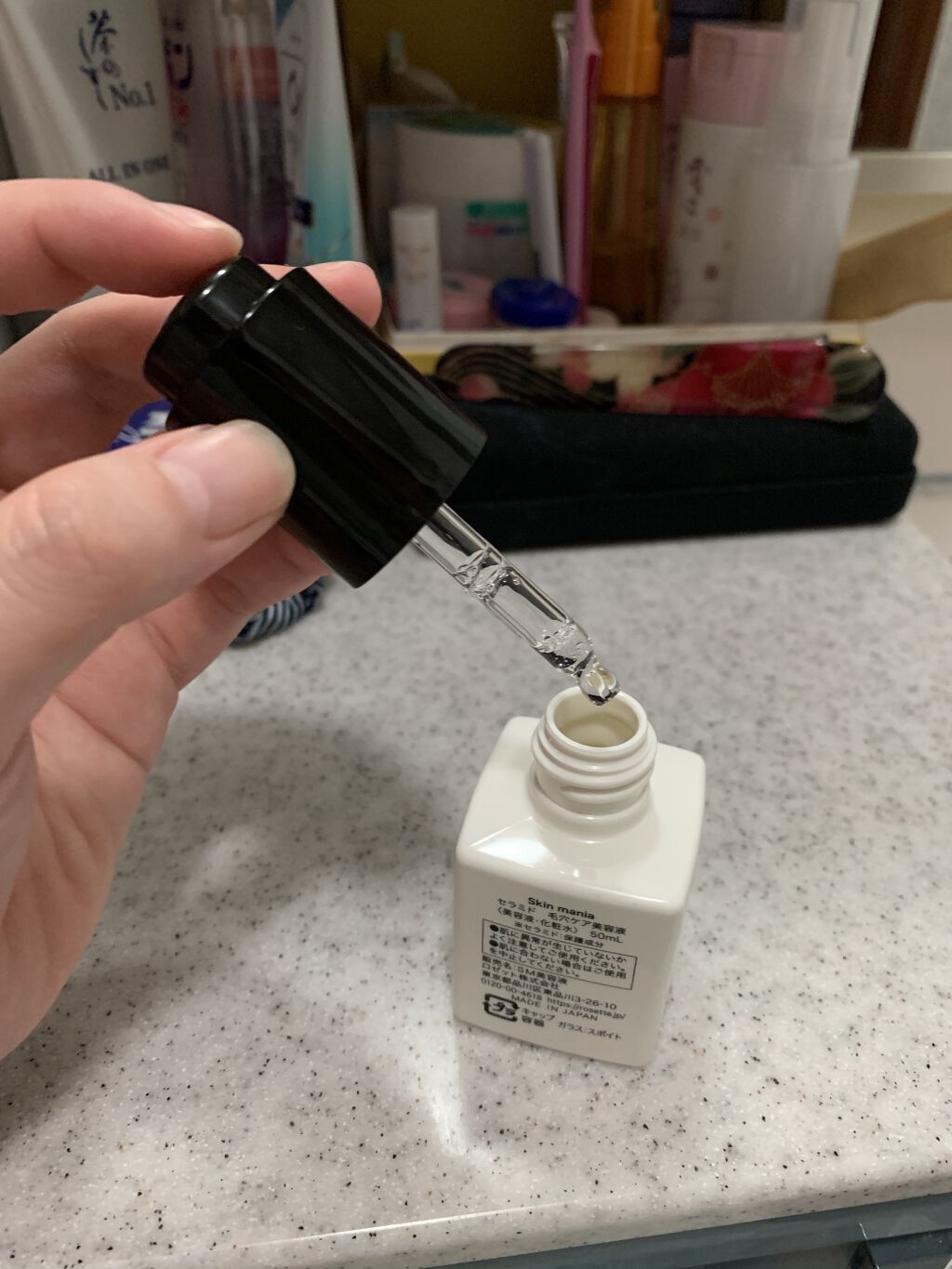 セラミド 毛穴ケア美容液/Skin mania/美容液を使ったクチコミ（3枚目）