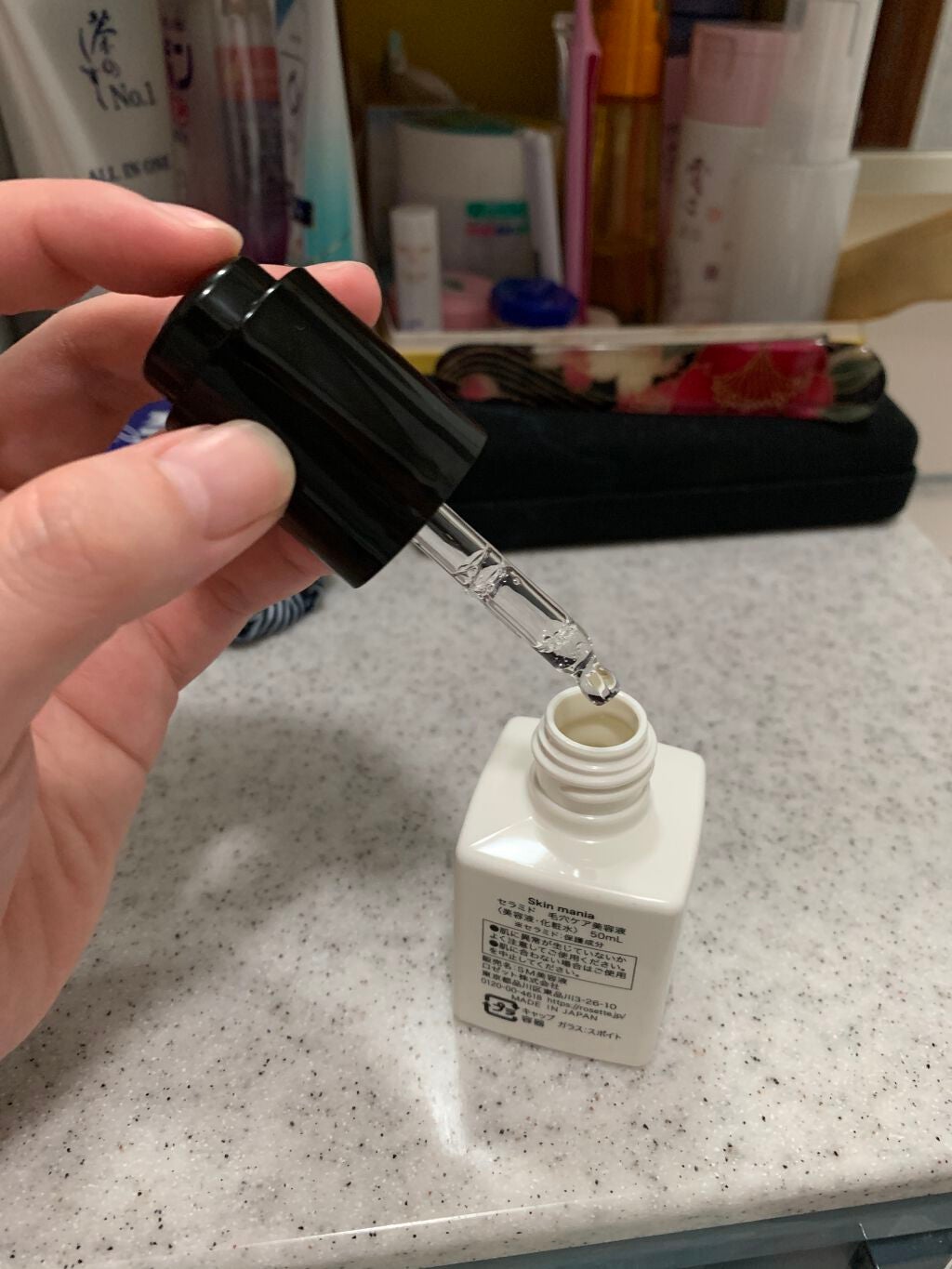 セラミド 毛穴ケア美容液/Skin mania/美容液を使ったクチコミ(3枚目)