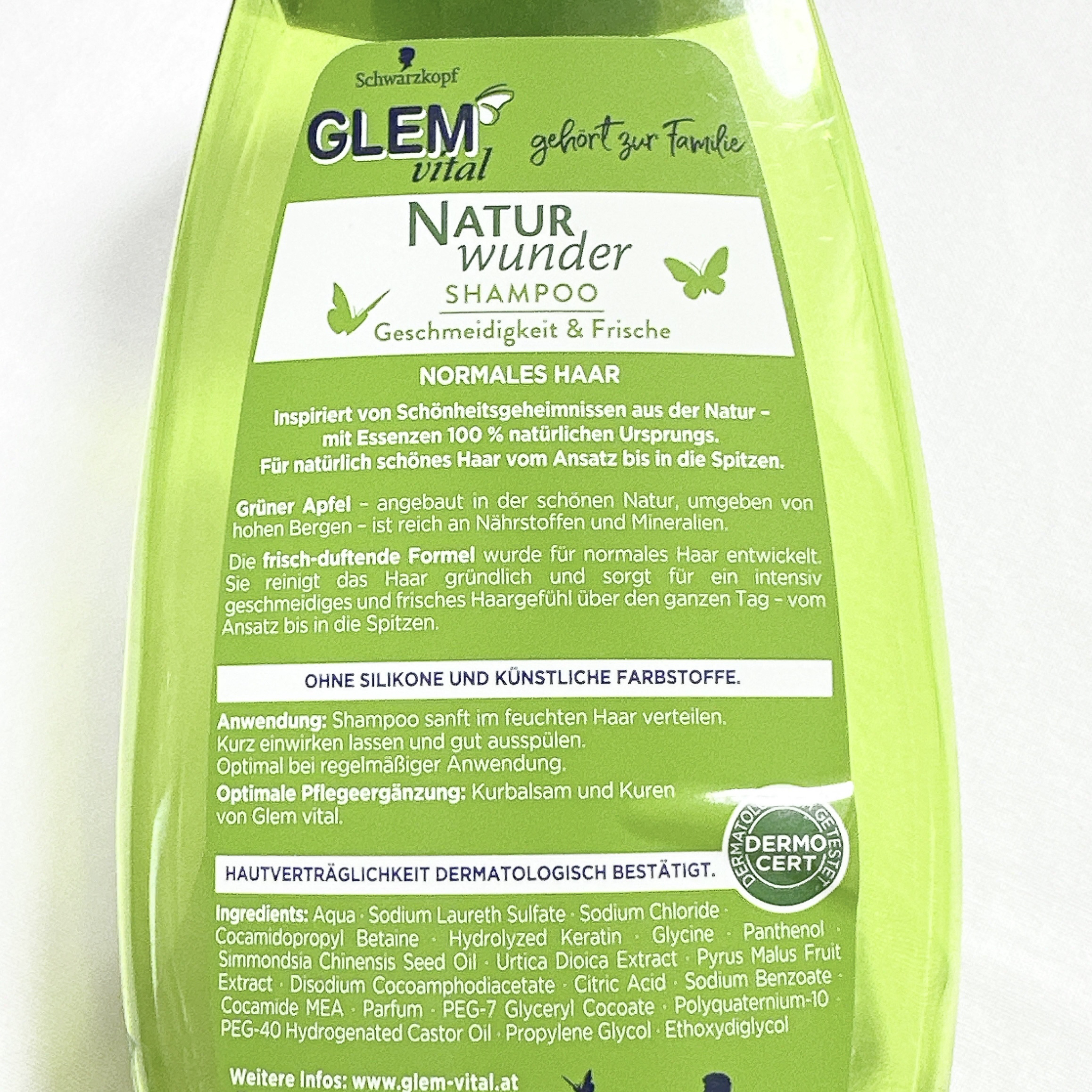 GLEM VITAL NATUR WUNDER SHAMPOO/シュワルツコフ/サロンシャンプーを使ったクチコミ（3枚目）