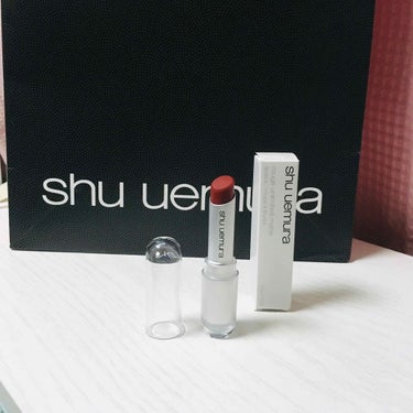 ルージュ アンリミテッド マット M RD 193/shu uemura/口紅を使ったクチコミ（1枚目）