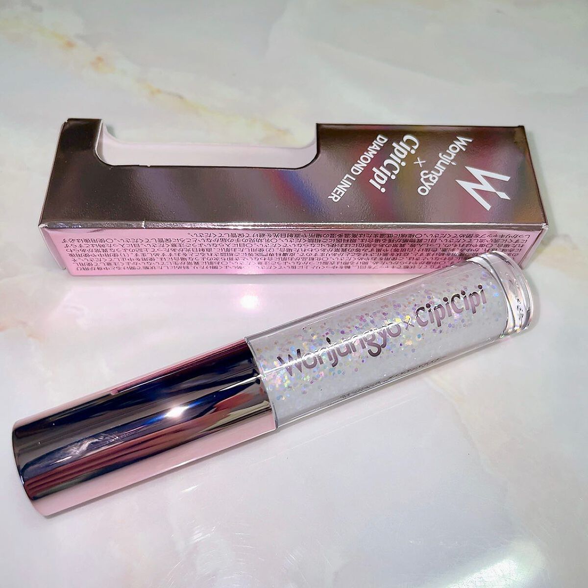 ウォンジョンヨ ダイヤモンドライナー/Wonjungyo/リキッドアイシャドウを使ったクチコミ(1枚目)