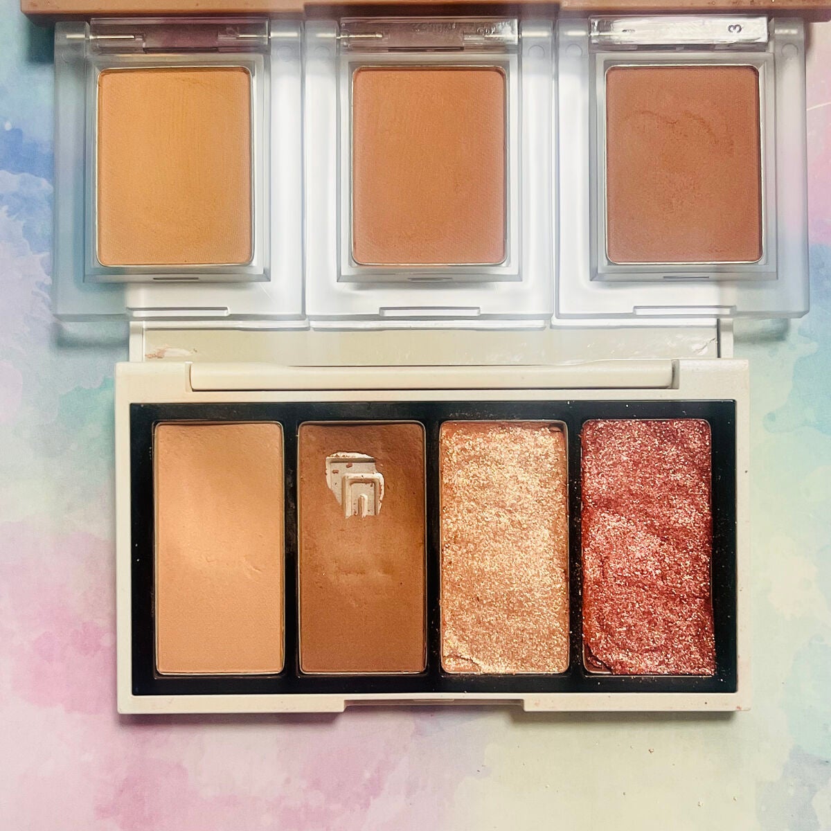 ジャストアイパレット/Laka/アイシャドウパレットを使ったクチコミ(9枚目)