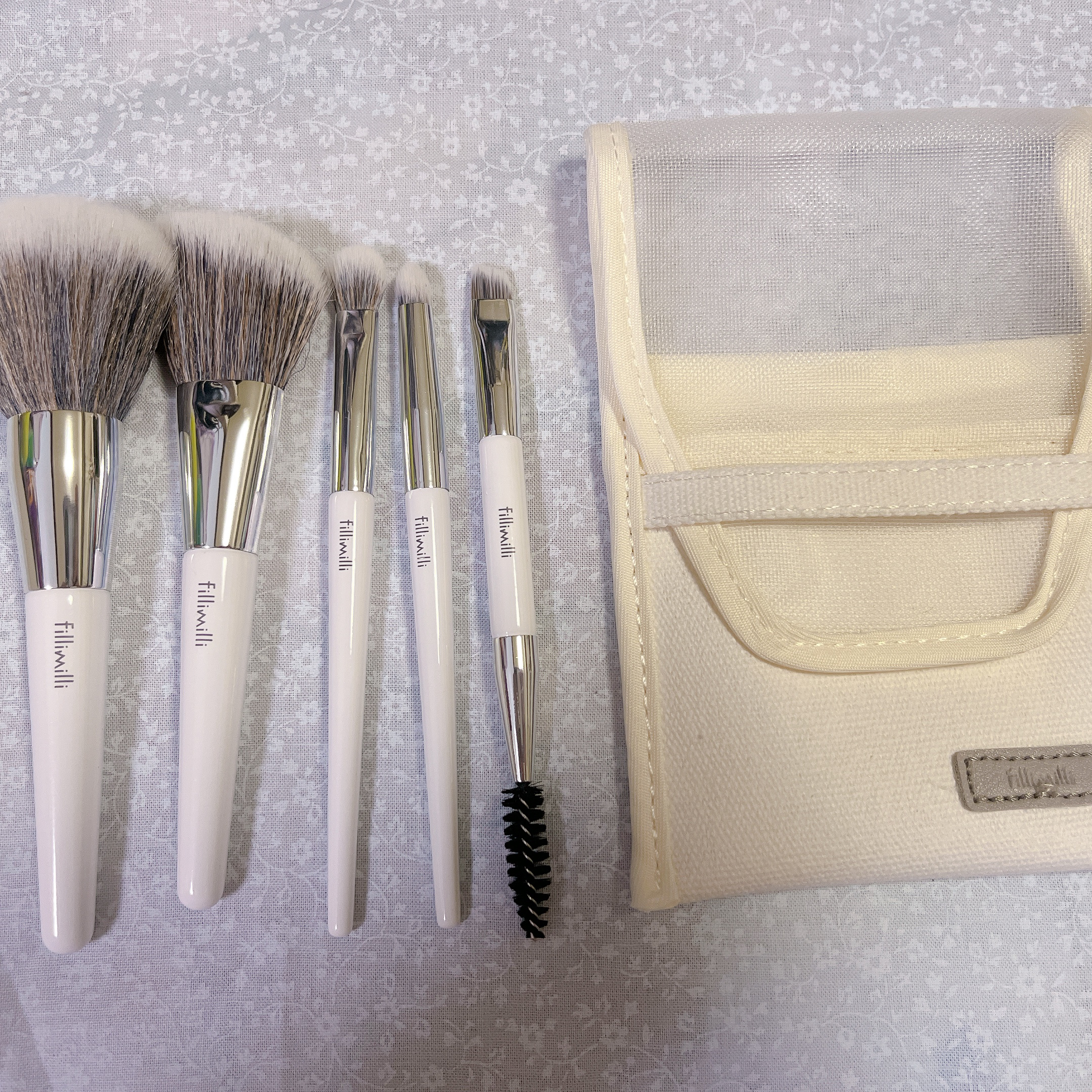 fillimilli アイメイクブラシセット/fillimilli/メイクブラシを使ったクチコミ（2枚目）
